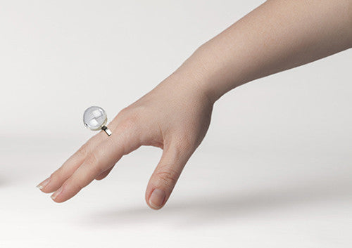 Glass Bubble Ring by Gentner Design